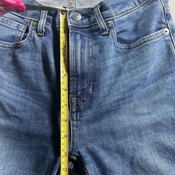 Everlane Mid Rise Straight Women's 27 Regular Jeans Blue‎ Denim - Picture 7 of 9